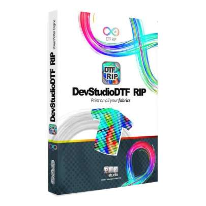 DevStudio DTF RIP V8 for A1 Size Printers (up to 24 inches): RIP software designed for printing with DTF technology