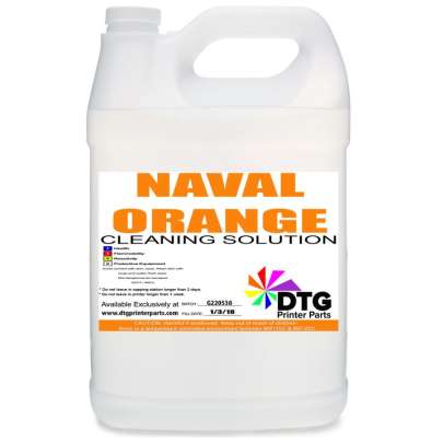 Naval Orange Printerhead Printhead Head Cleaning Solution