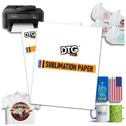 DTGPRO Sublimation Paper / Heat Transfer Paper 100 Sheets (A3 Size, 11.7