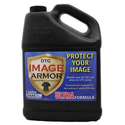 IMAGE ARMOR 1 Gallon Pre-Treatment Solution for Dark Colored Garments (Image Armor Ultra Pretreat for Dark)