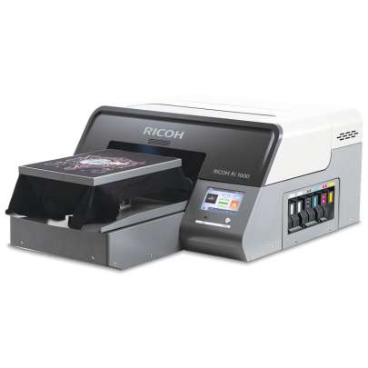 RICOH RI1000 PRINTER BUNDLE (Includes Software, Set of 6 Ink Cartridges, Set of 6 Cleaning Cartridges, Maintenance Materials, Training and Onboarding)