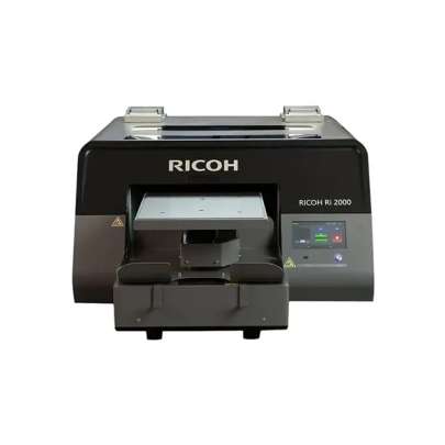 RICOH RI2000 PRINTER BUNDLE (Includes Software, Standard and Large Platens, Set of Ink Cartridges, Set of Cleaning Cartridges, Maintenance Materials, Training and Onboarding)