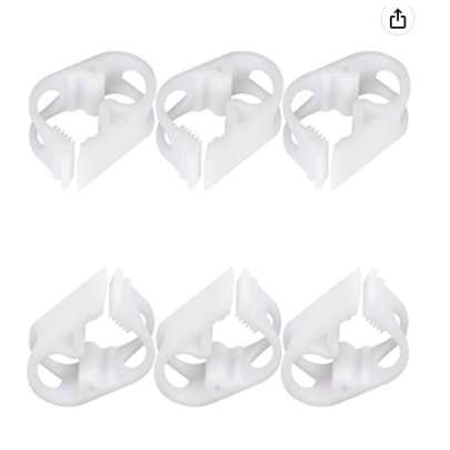 Tubing Clamps for DTF Printer Tubing (Pack of 6)