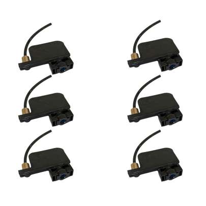 6 x UV Dampers (for Epson L1800 / 1390 based Printers) | 3X2 Square Mouth Damper | Works for UV Ink, DTF Ink or DTG Ink