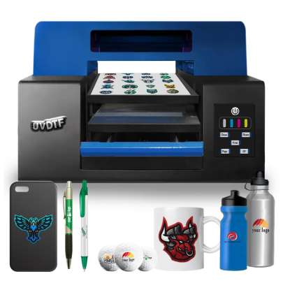 UVMAX DUAL HEAD UV Printer (GEN 3) - UV LED Direct to Substrate Printer and UVDTF Printer