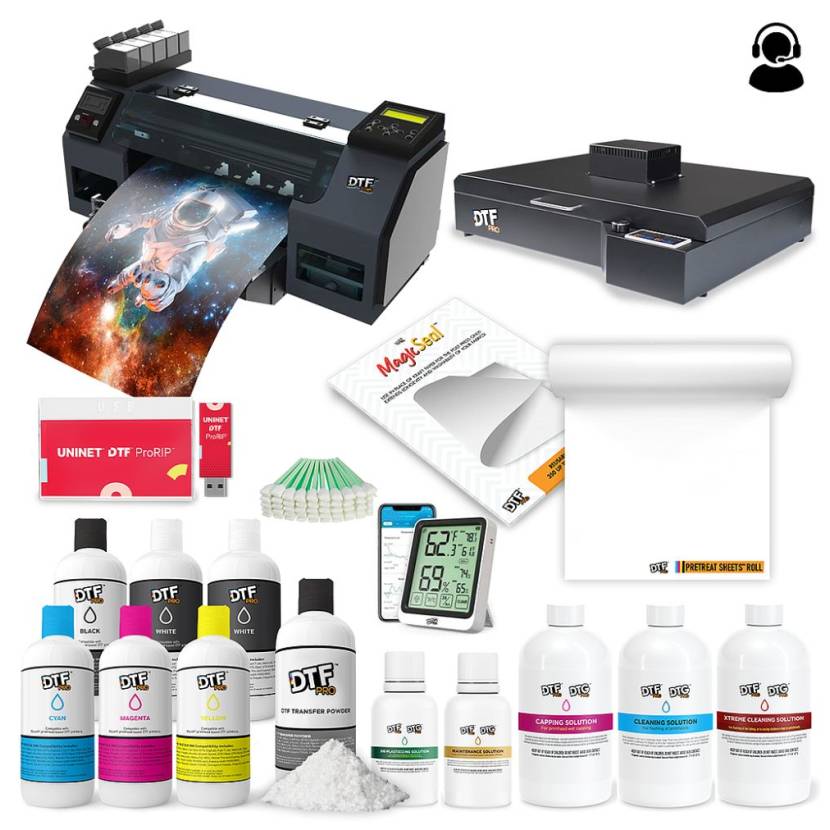 DTFPRO LOTUS II Direct-to-Film Printer Bundle (includes 13