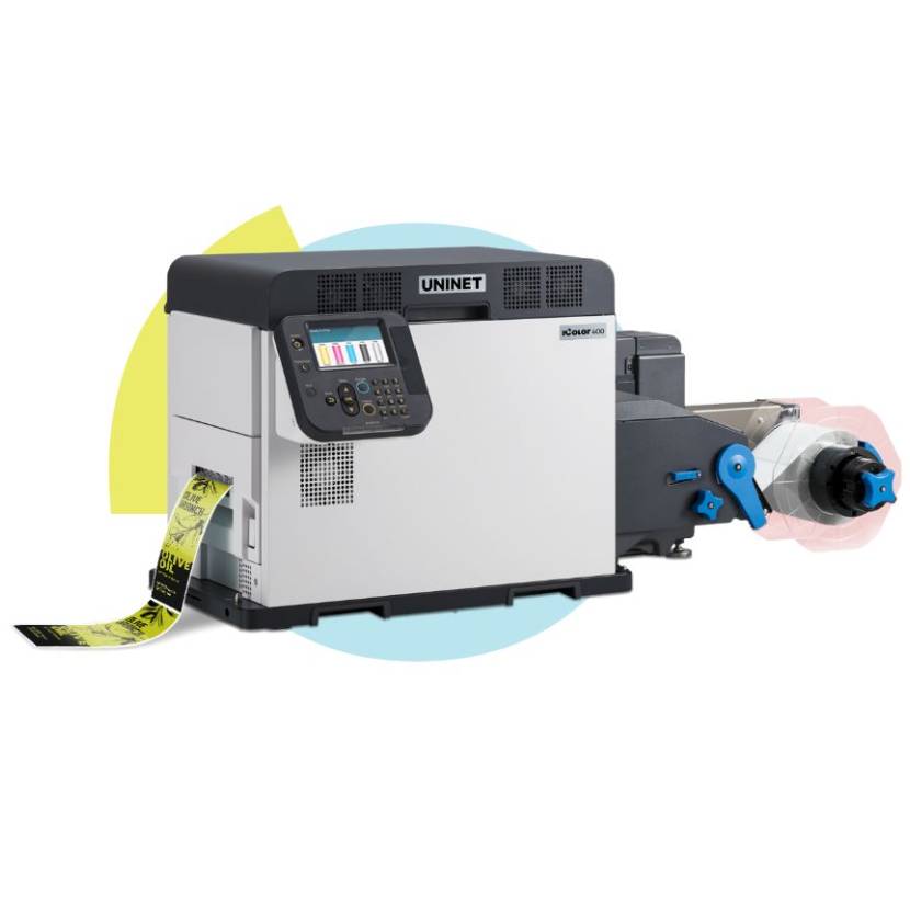 iColor 400 Inkjet Color Label Press (Roll to Roll | Roll to Cut) - Large Image