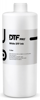 DTF Pro Direct to Film Textile Ink for Epson engines (White, 1 Liter)